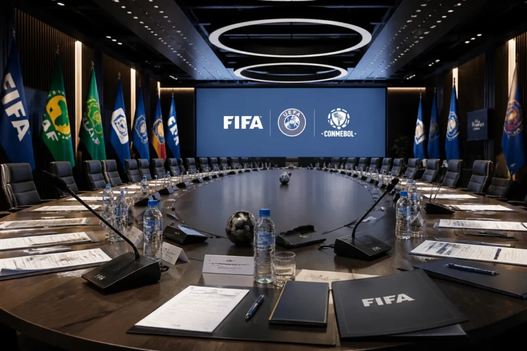 UEFA cere tragerea la răspundere a celor din spatele planului secret al FIFA