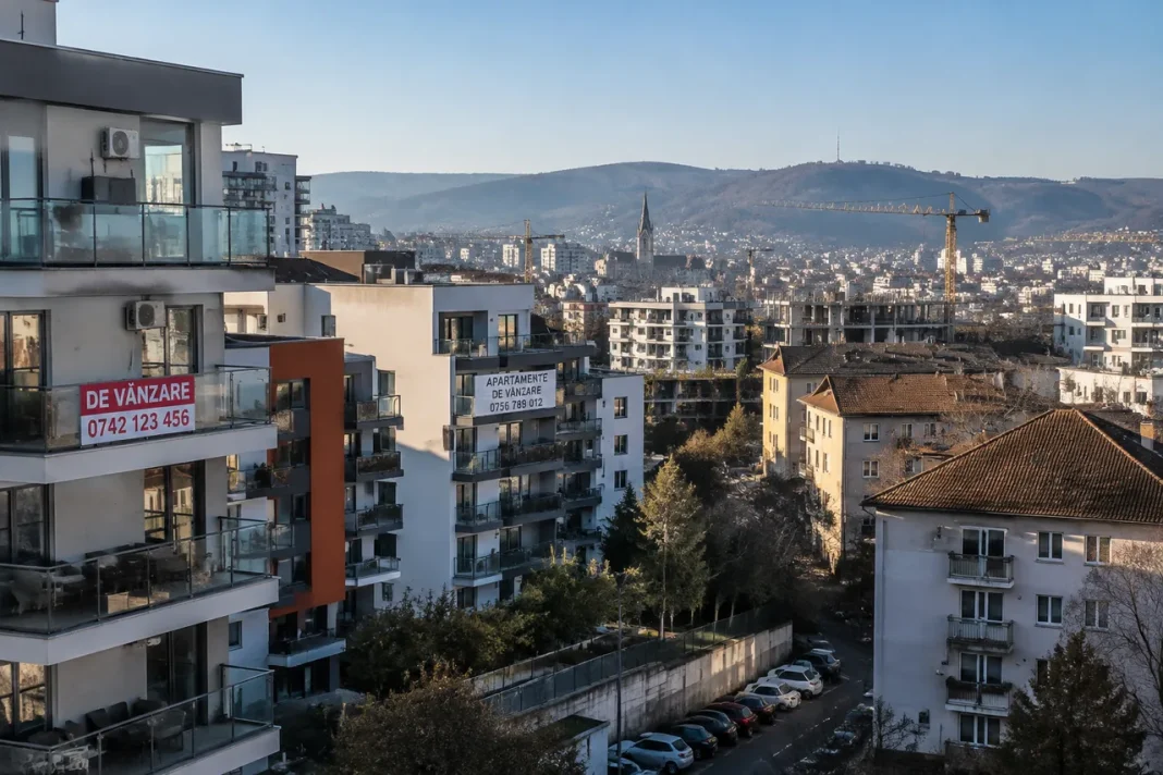 Cluj-Napoca rămâne liderul prețurilor la apartamente. Bucureștiul urcă pe locul doi